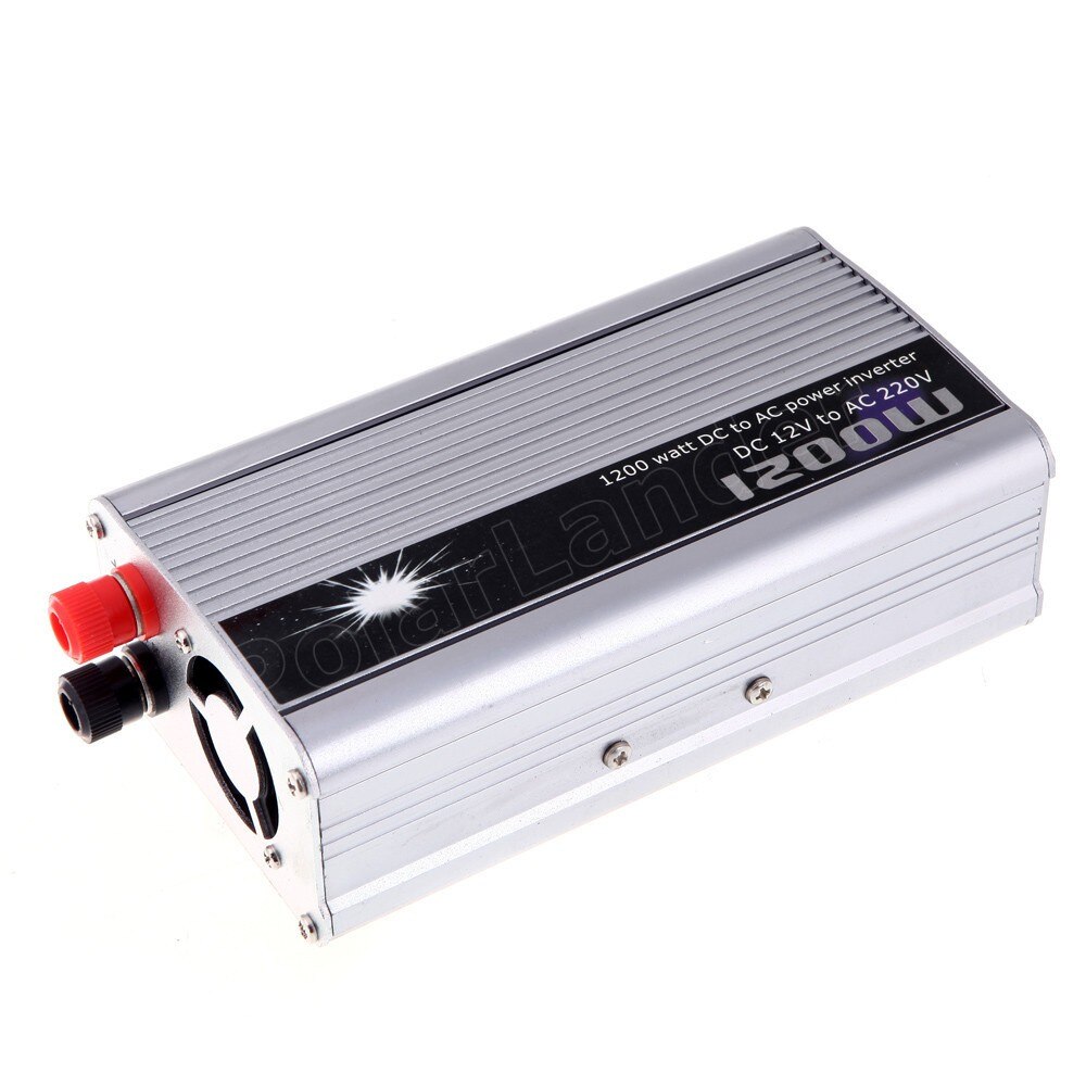 1200 W WATT DC 12 V Naar AC 220 V Draagbare Auto A Grandado