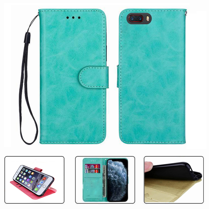 Per ZTE Nubia M2 NX551J 5.5 "2017 custodia a portafoglio custodia protettiva in pelle di alta qualità per cellulare