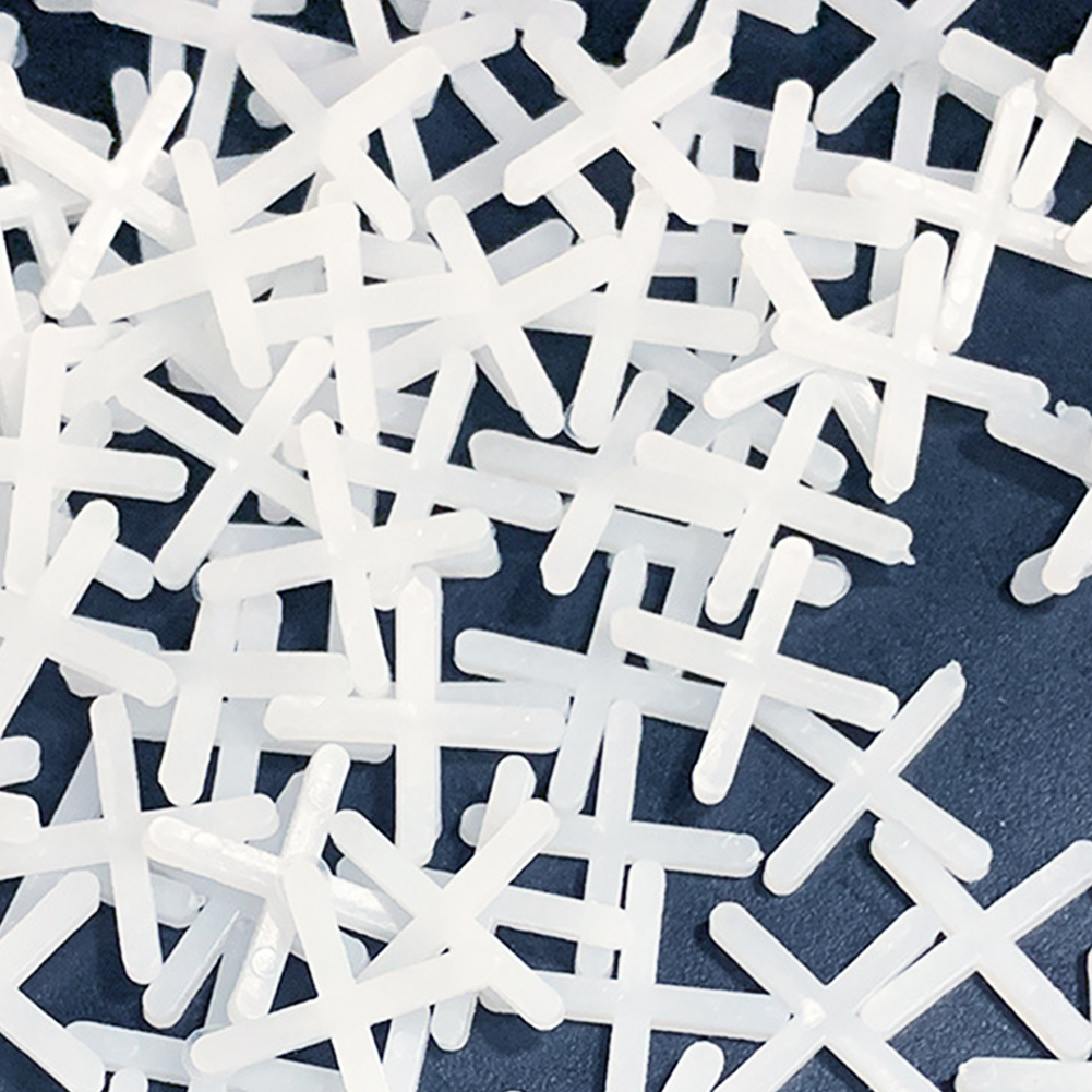 Reusable Tile Leveling System Floor Wall Tile Leveler 2mm Cross Spacer Wrench Reusable Gap Floor Construction Tools