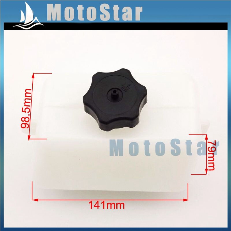 Minimoto Gas Petrol Fuel Tank For 2 Stroke 47cc 49cc Chinese Mini Moto Kids Baby Dirt Bike