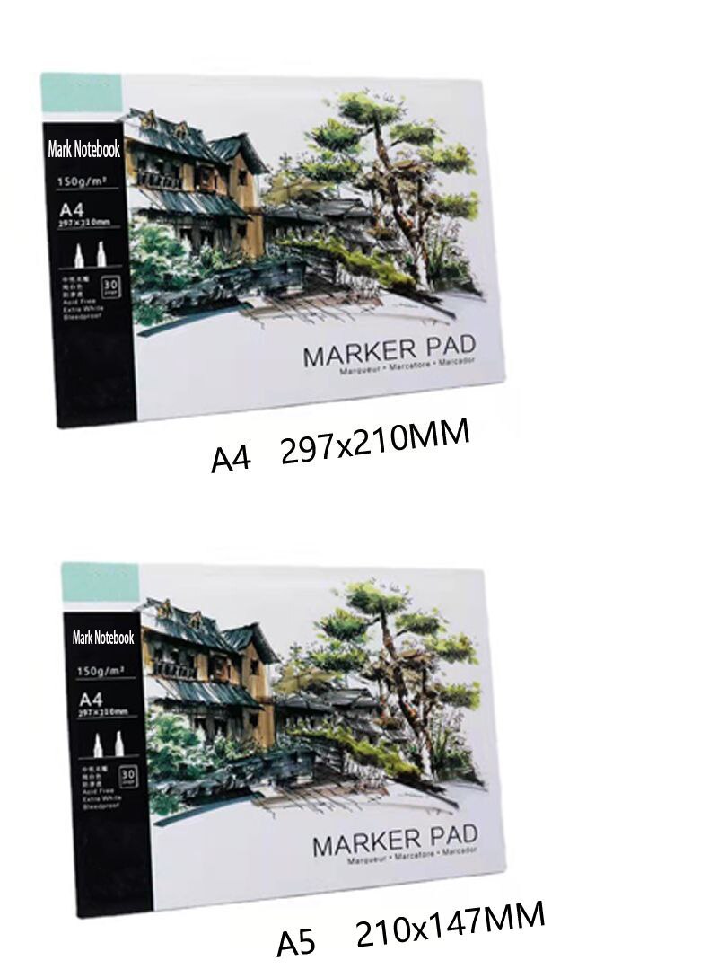 30 Sheets 1 Pieces A4/A5 Paper Sketch Book Student Art Painting Sketch Watercolor Book Graffiti Sketchbook Art Supplies