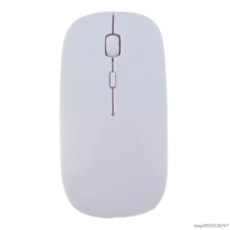 2.4 GHz USB Optical Mouse Wireless Cordless Mouse Mice Optical Scroll For PC/Laptop/Computer F25 21: White