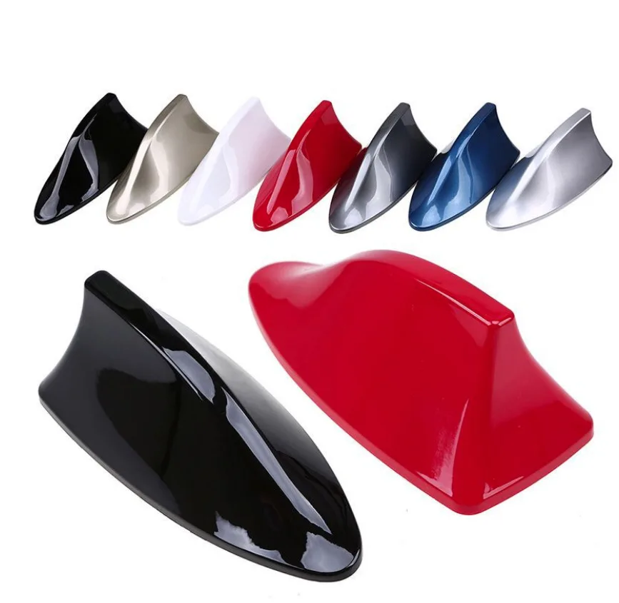 Car Shark Fin Antenna Wireless Aerials Radio FM Signal Receiver Roof Radome Antennas Auto Styling Parts Model for All Car Models