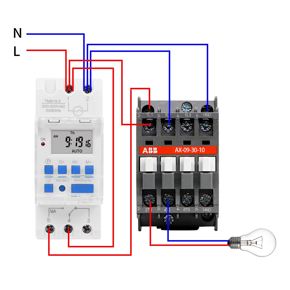TM919 DC 24V 16A Digital LCD Timer Time Relay Programmer for Pool/Gate/Sprinklers Control with 1NO 1NC