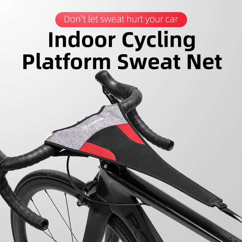 ROCKBROS Bicycle Bike Sweatband Bike Sweat-proof Training Tape Cycling Trainer Sweat Net Frame Protection Bicycle Accessories