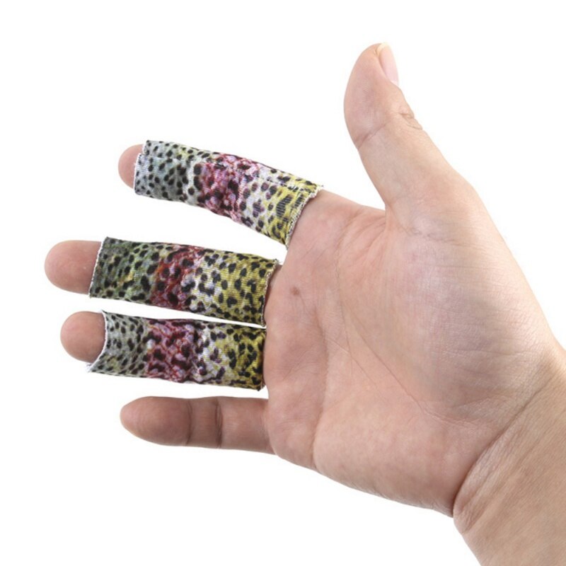 3 unids/set rasguño Anti protección dedo La Manga protectora de la línea de pesca funda para el dedo Protector accesorios de pesca