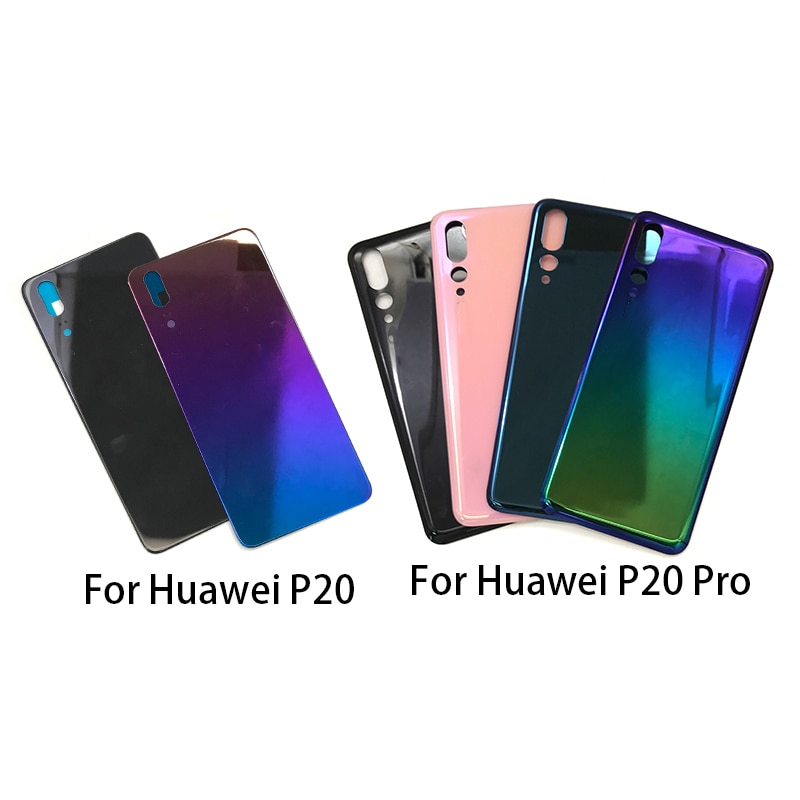 修理部品 huawei 社 P20 背面ガラスバッテリードア裏表紙ケース huawei P20 プロバックガラスカバー