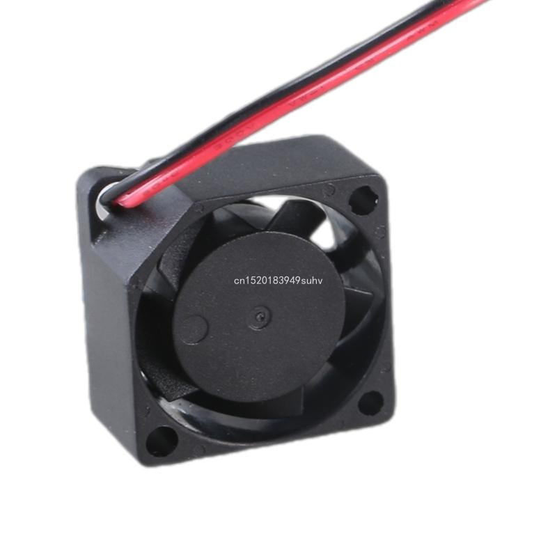 Small Cooling Fan 2x2x1cm Heat Dissipation Fan with XH2.54 Terminal for Desktops Laptops Fan