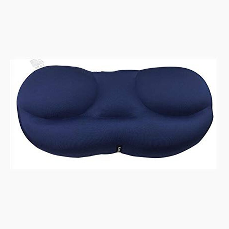Oreiller à 3d coussins d'air en micro-billes pour le cou, soulagement de la pression et sommeil profond, housse de coussin lavable