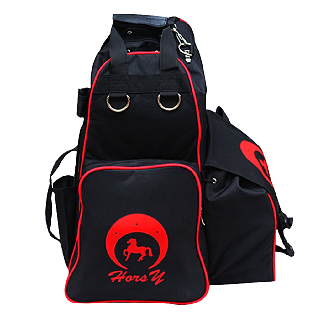 Equestrian Equipment Backpack Horse Riding Outfit Helmet Boots Storage Bags