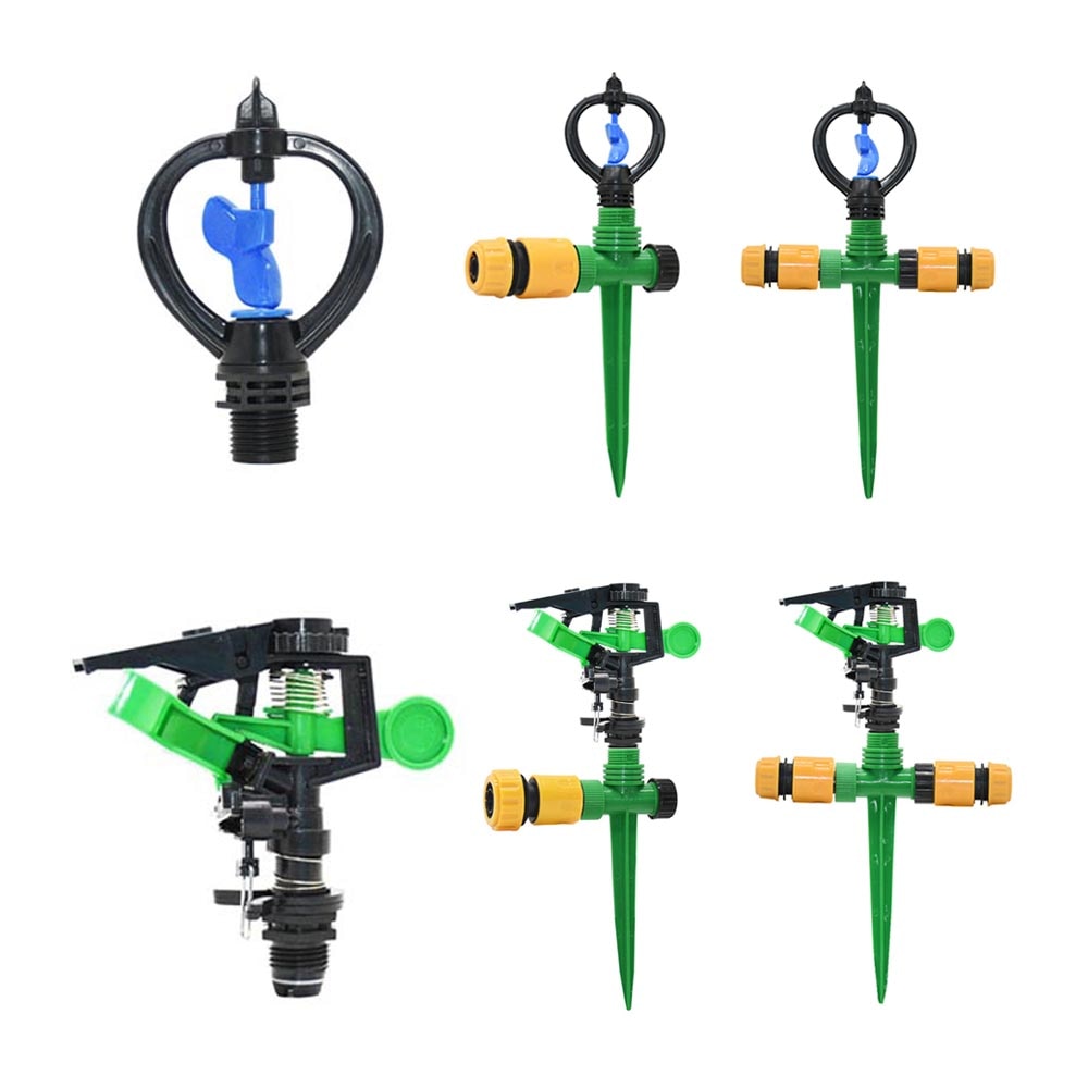 Tuin Gazon Roterende Sprinklers Met Plastic Spike Invoegen Grond Een Utomatische Watering Gras 360 Graden Vortex Water Sprinkler