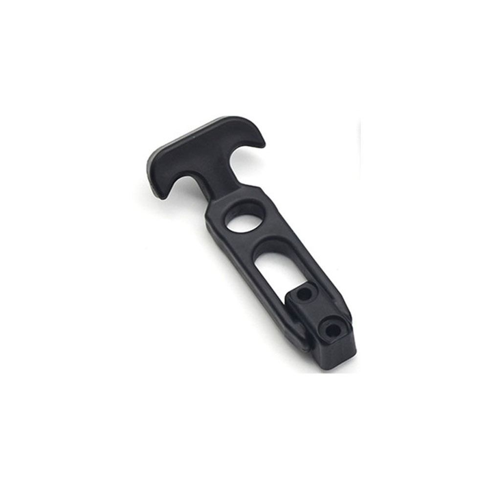T-Handle Rubber Flexible Draw Latches Fit for Toolbox /Cooler/ Cart/Farm Flexible Rubber Pull-Action Door Locks: Brown