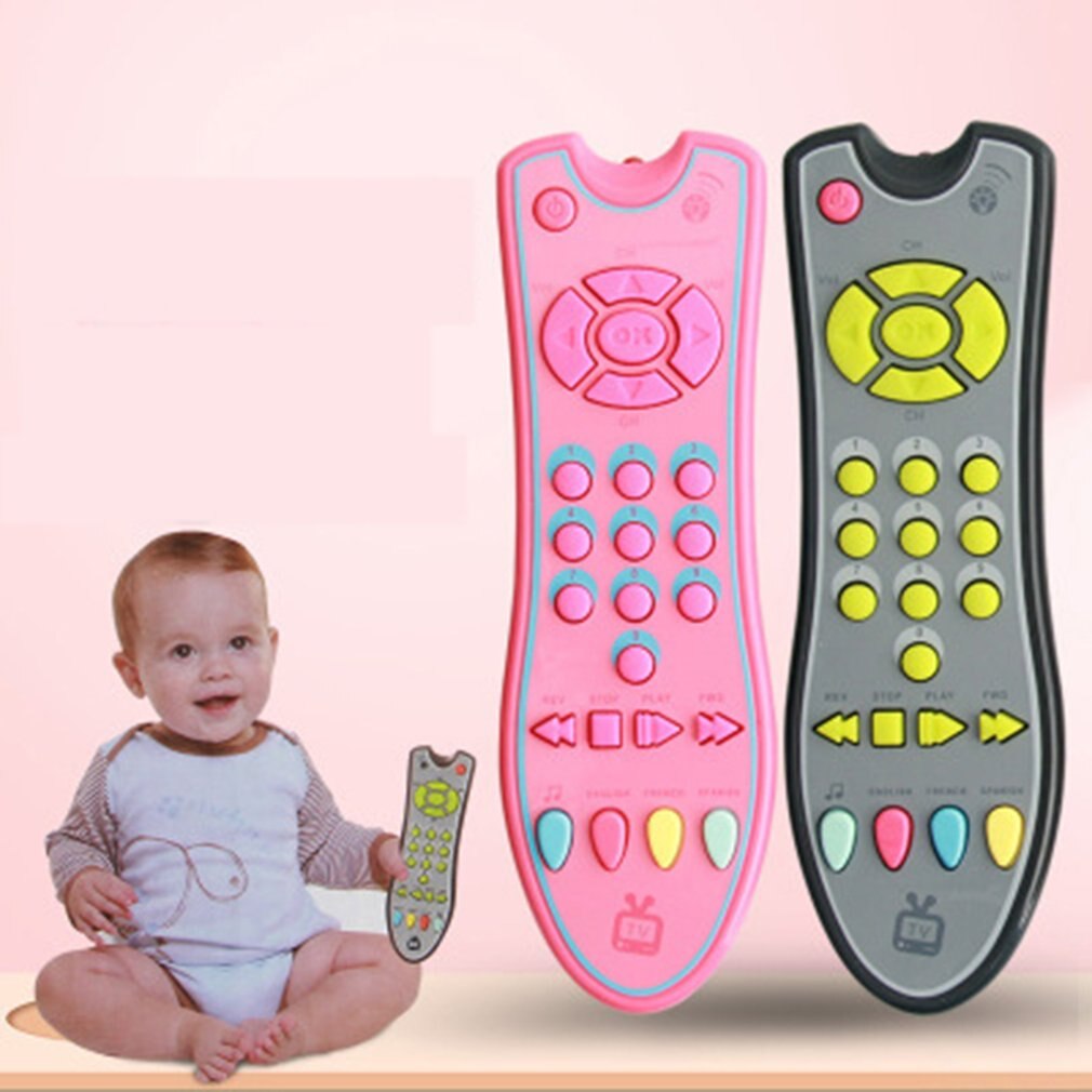 Baby Remote Control Toy Learning Light Remote for Baby Click Count Remote Toys for Boy Girl Baby Infant Toddler Toy