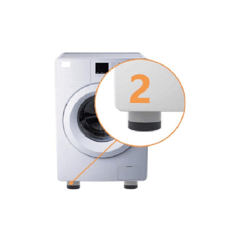 4 Pcs/Set AntiVibration Pads Rubber Noise Reduction Vibration Anti