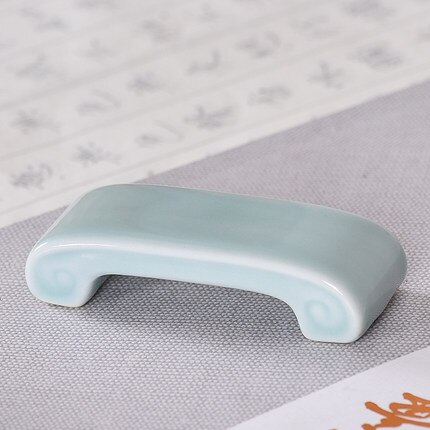 Multifunctional Ceramics Chinese Calligraphy Brush Holder Rest ink stick Rest: Style 2