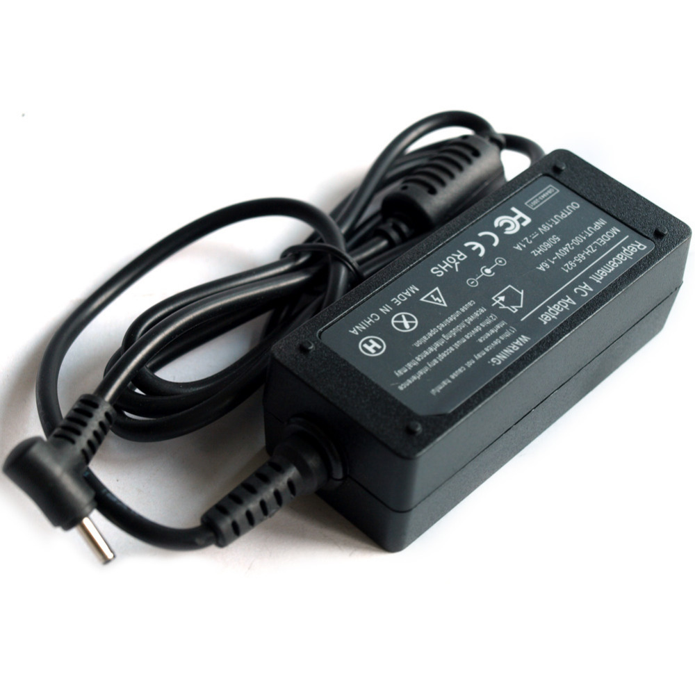 19V 2.1A AC Adapter Charger For ASUS Eee PC 1001HA 1001P 1001PX 1005HA 1016 1016P 1215PW 1215N Power Supply With AC Cable