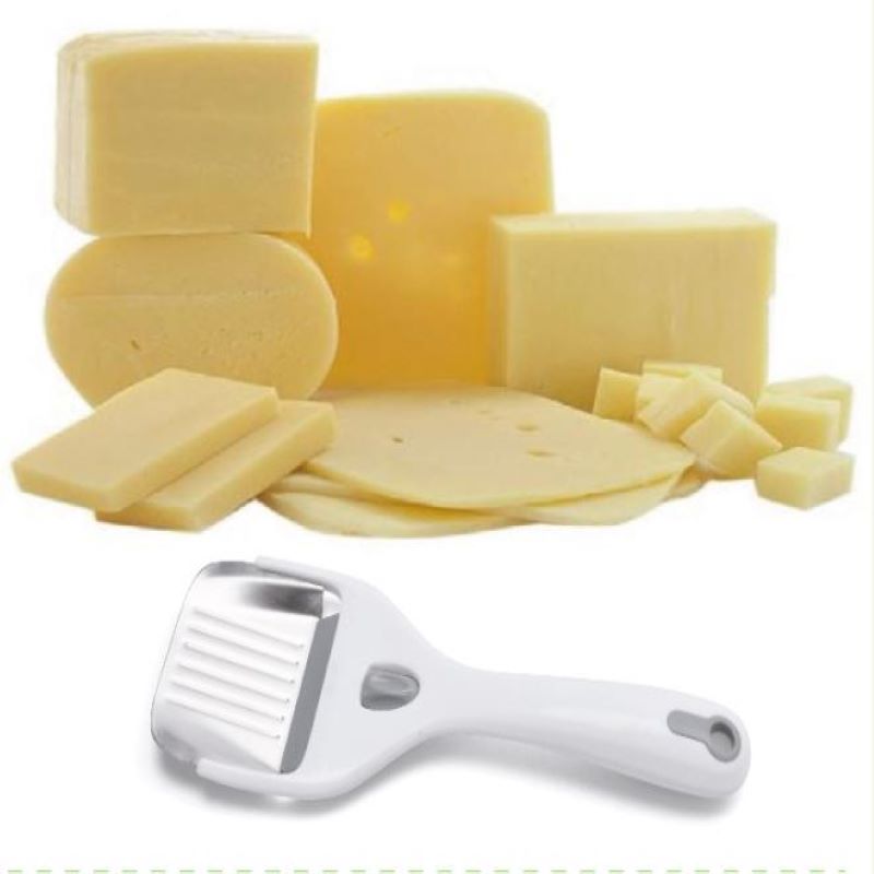 Stainless Steel Cheese Slicer Adjustable Thin or Thick Cheese Planer Butter Spatula Kitchen Accessories Gadget