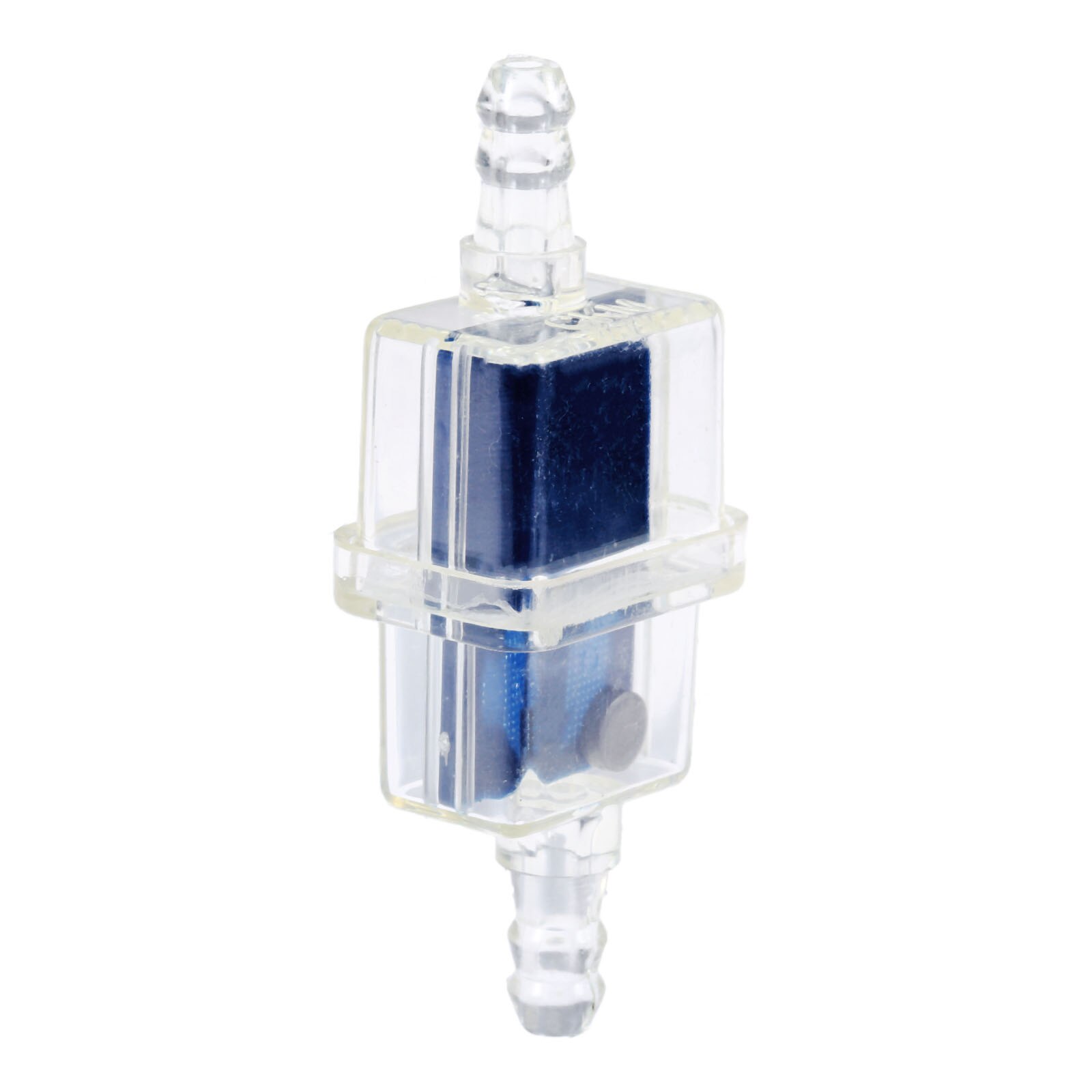 Taza de filtro de gasolina y Gas para motocicleta, accesorio Universal con correa transparente, magnético, 66mm x 26mm, 10 piezas