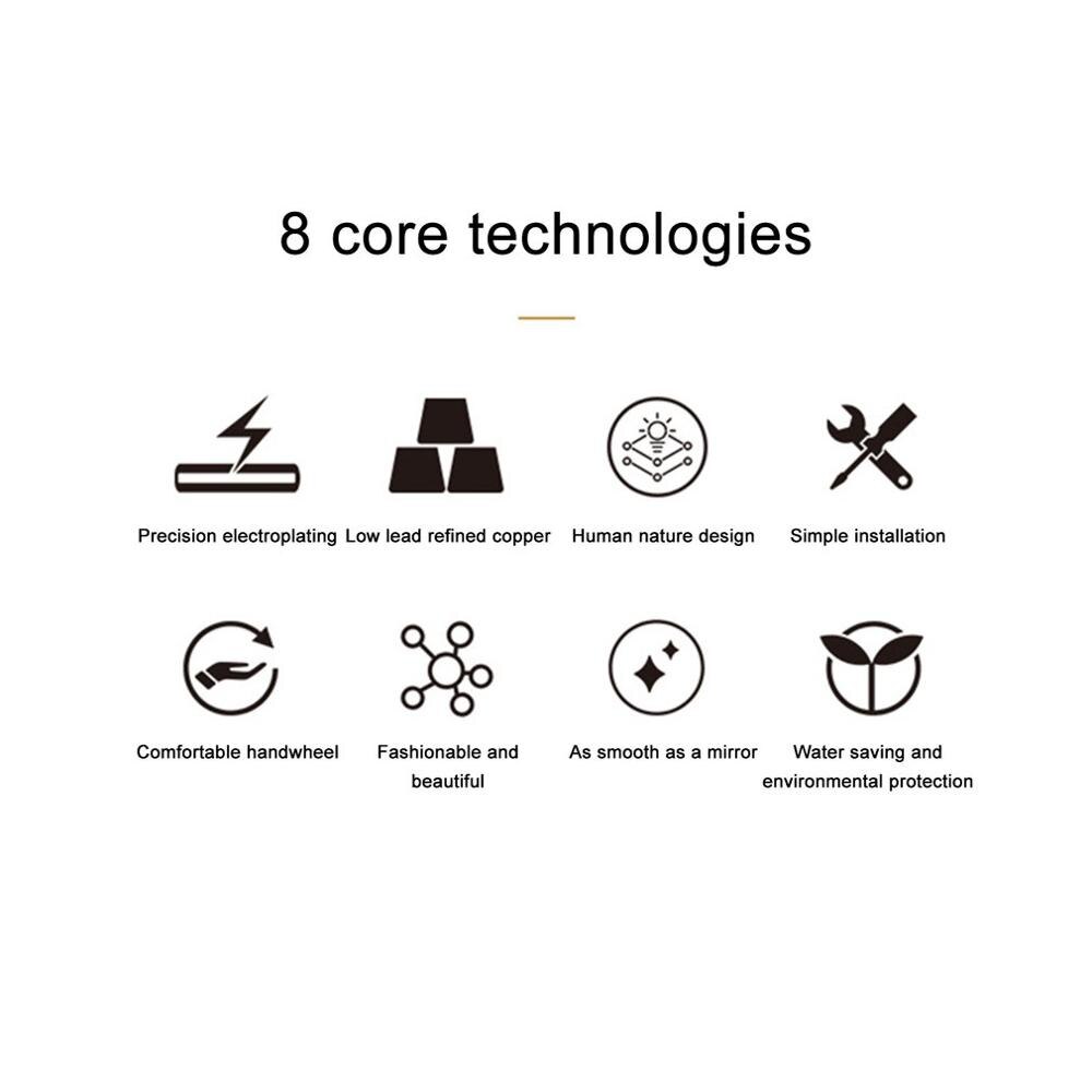 Water Tap valve flow control valve One inlet and two outlet valves Double interface angle valve water valve bathroom kitchen