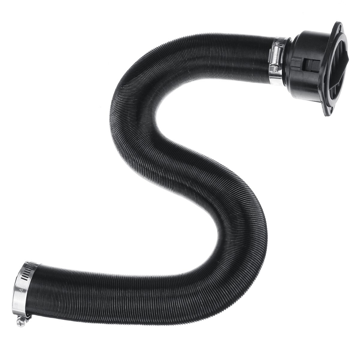 4X42Mm Air Diesel Standkachel Duct Uitlaatpijp Air Vent Outlet W/Clips Voor Webasto Eberspacher kachels