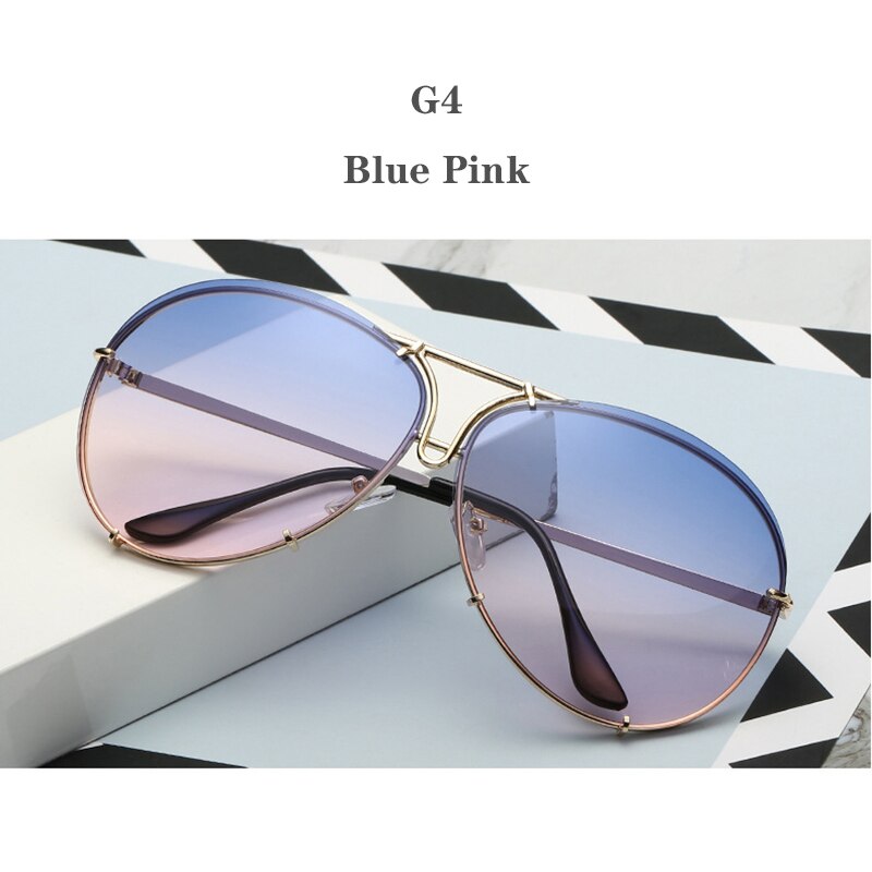 UV400 Anti-glare Metal Frame Sunglass Outdoor Driver Mirror Sun glasses Fishing For Male Female Driver Goggles Eyewear In Car: G4