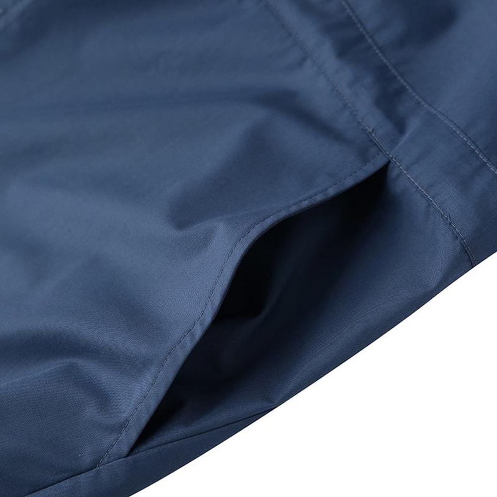 Dragkedjeoverall för män kavaj enfärgad jumpsuit kostym tunn kostym som andas byxbyxor sommar kortärmad fritids jumpsuit kläder