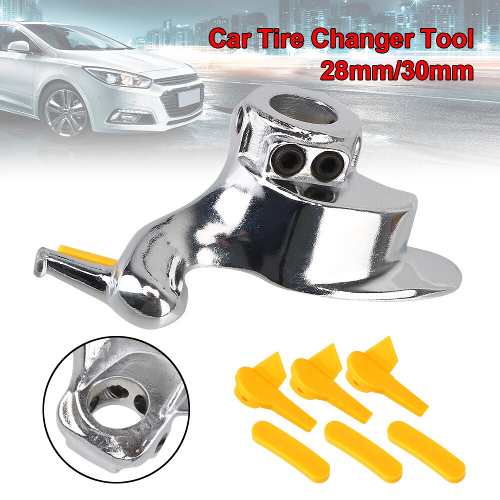 28Mm/30Mm Rvs Metalen Mount Demonteren Vogel Hoofd Hulpmiddel Auto Voertuig Band Wisselaar Auto Accessoires Styling moulding Kit