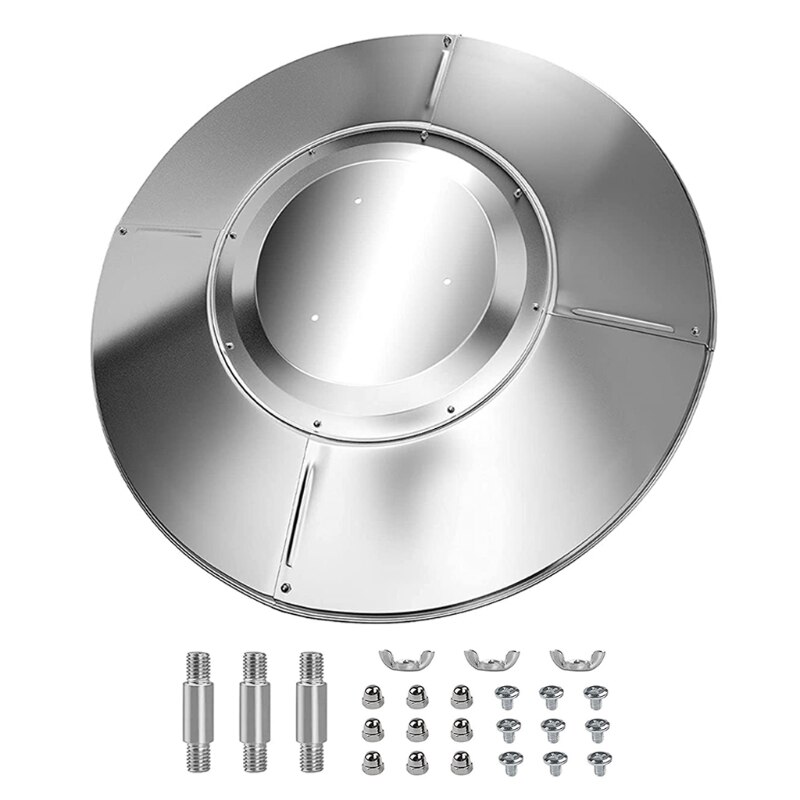 Patio Heater Top Reflector Shield Voor Heater Outdoor Vervangende Onderdelen Accessoires Voor Outdoor Propaan