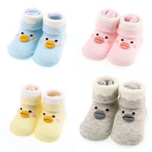 Calcetines de dibujos animados para bebé, de 0 a 12 meses, para niños y niñas