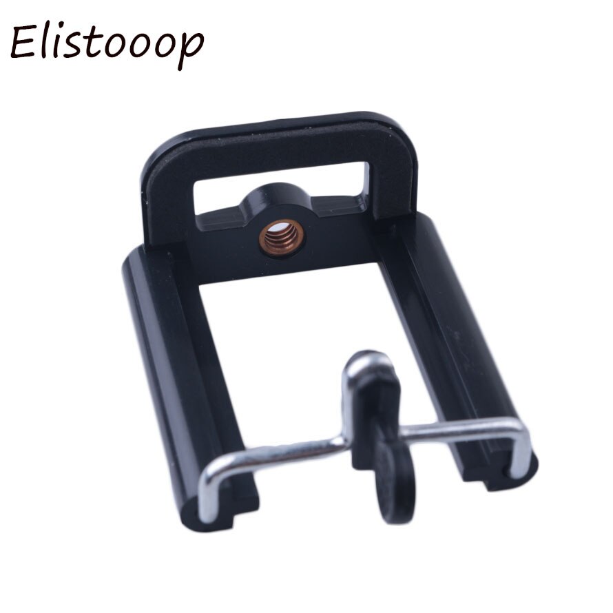 Elistooop Stretchable Rotating Selfie Cell Phone Holder Mount Bracket Clip For Mobile Phone Smartphone Camera Tripod