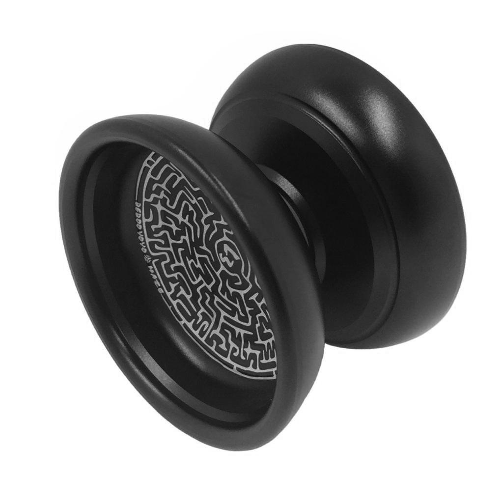 Ball Aluminum Bearing String Trick Juggling Toy Playset: Black