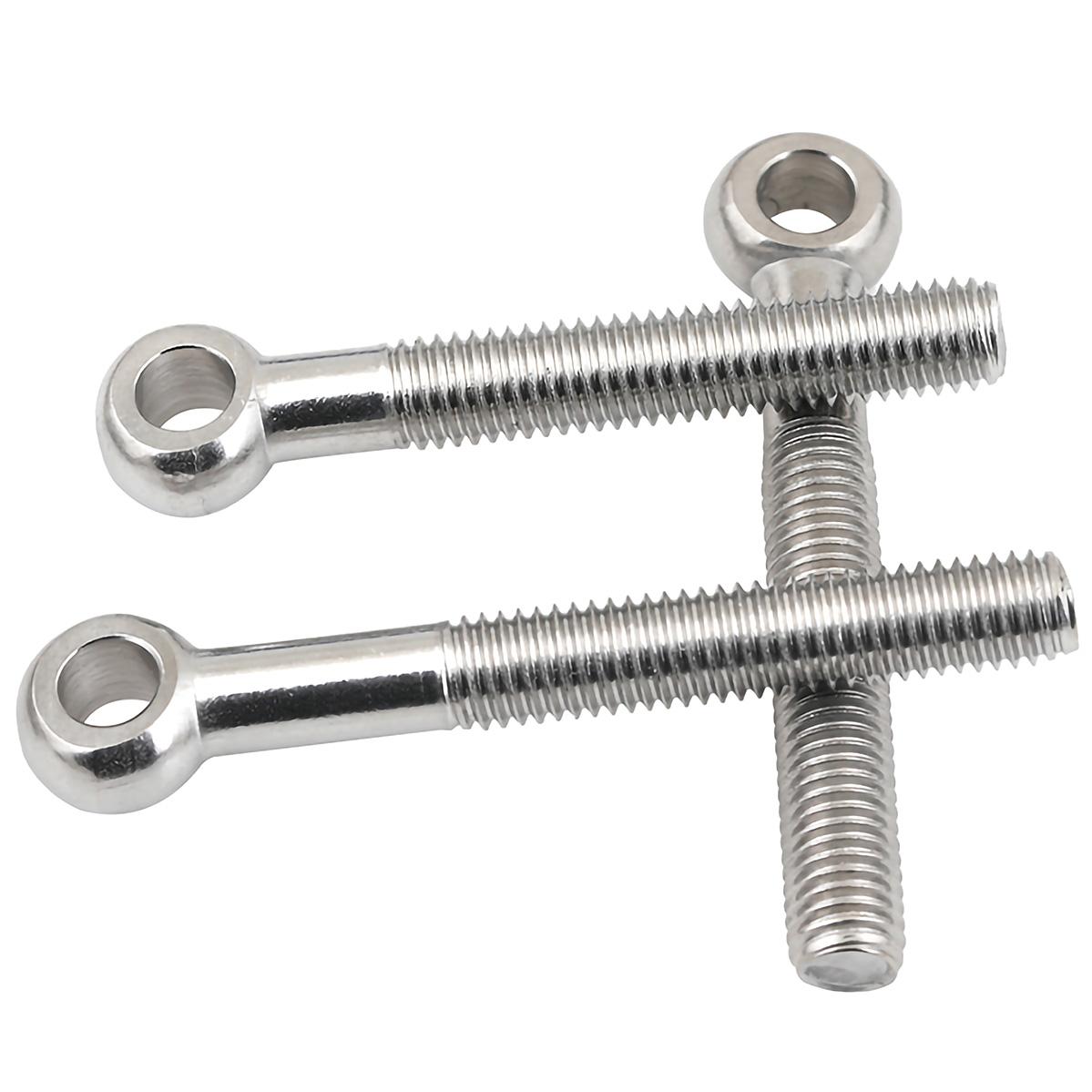 Anti-corrosion M5 M6 M8 304 Stainless Steel Ring Link Bolt Fisheye Eye Slip Hole Screw