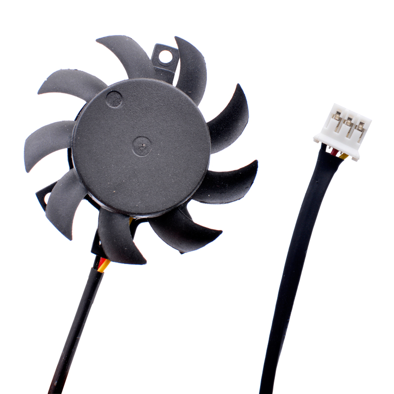 T124010SL（2） Diameter 37mm 30x30x23mm DC12V 0.10A 3 lines Cooling fan for soft router cooling aluminum sheet graphics card