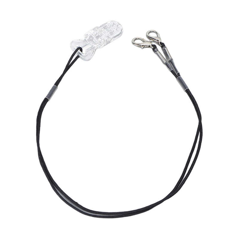 Ouderen Hoortoestel Anti Verloren Lanyard Zwart Touw Wit Transparant Clip Gehoorapparaat Beschermen Touw Voor Kinderen Ouderen