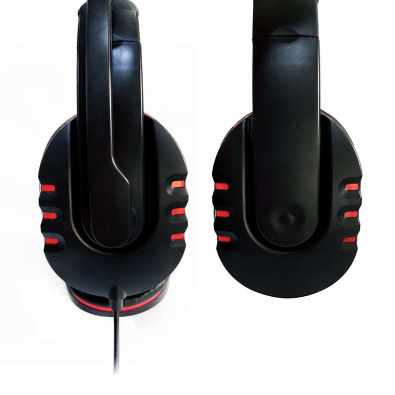 Usb Wired Gaming Earphone Adjustable Volume Control Headphone Stereo Sound Noise Canceling Headset With Microphone