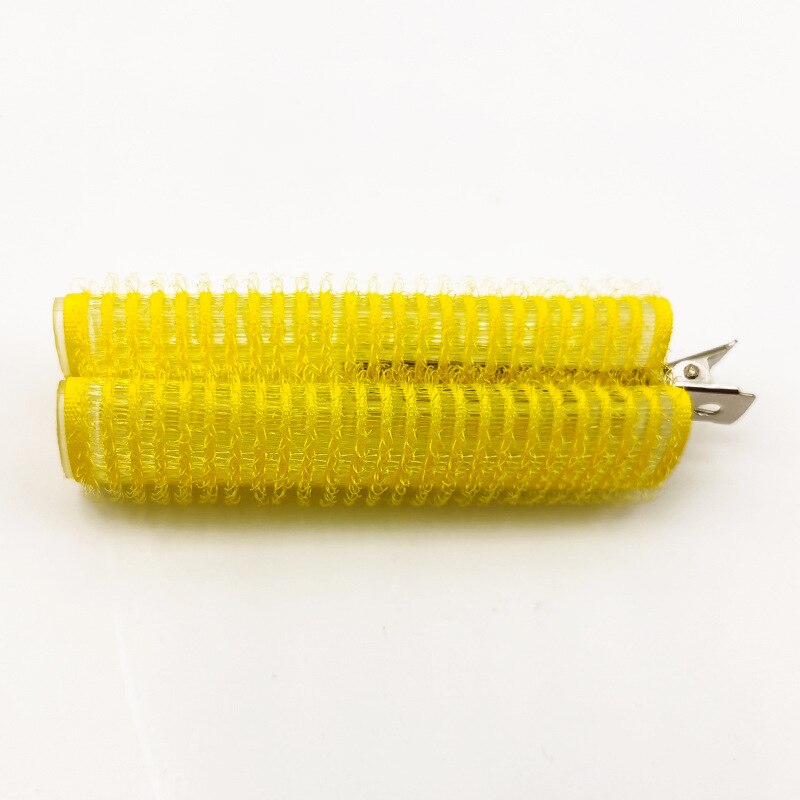 Bigoudis bigoudis frange cheveux Volume cheveux Tube à friser outils de coiffure femmes maquillage à réaliser soi-même outils S SK88: YELLOW