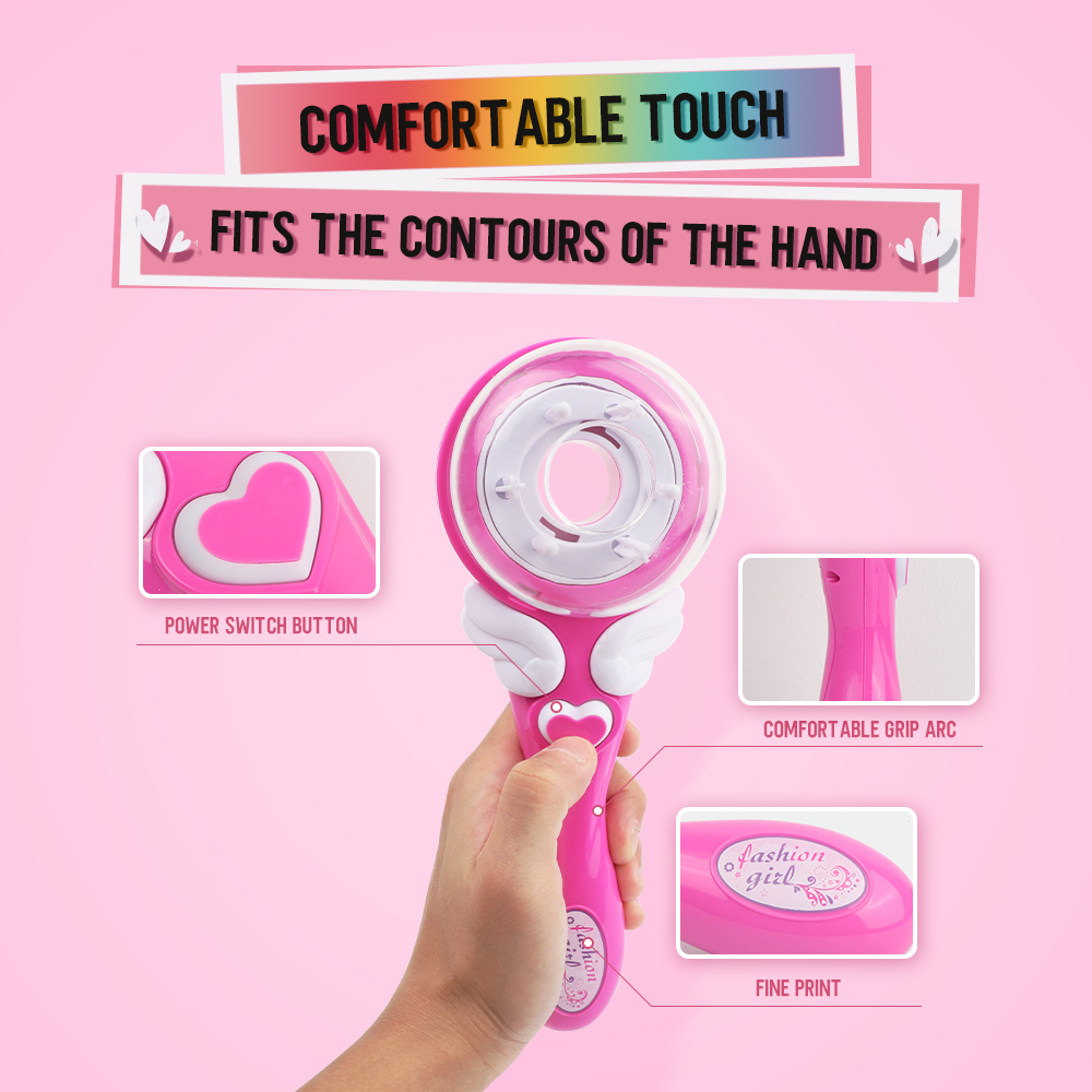 Trecciatrice automatica per capelli Intrecciatura fai-da-te Strumenti per acconciature intrecciare Braider Macchina Treccia per capelli Tessuto Giocattoli per regali per bambini