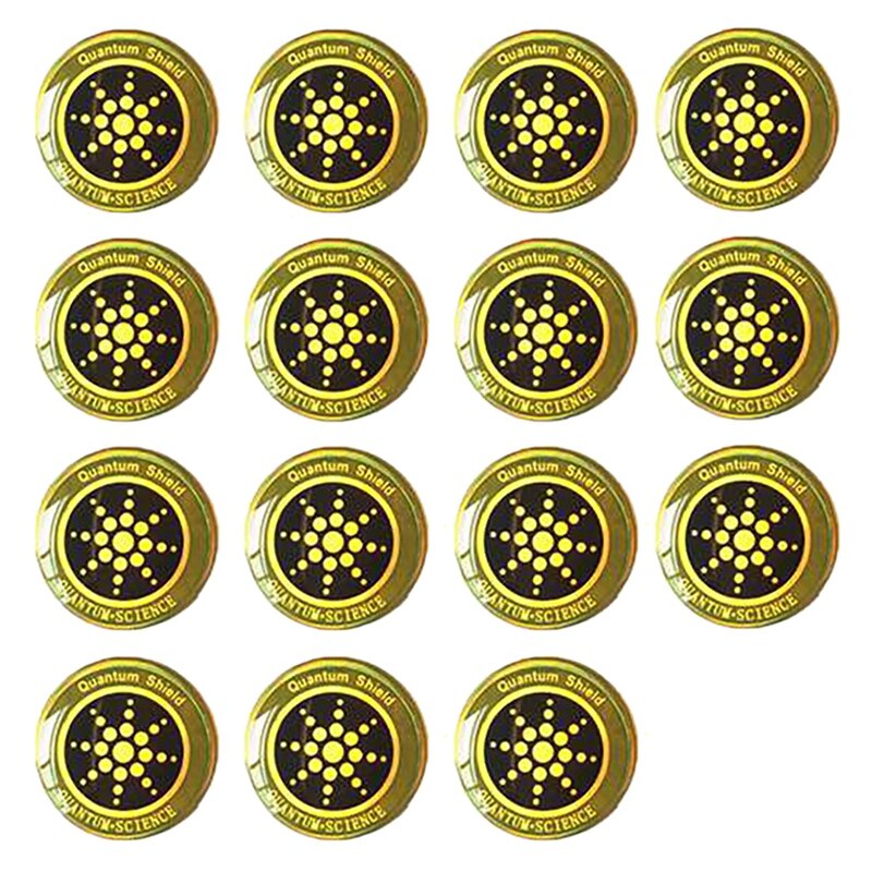 Autocollants de Protection contre les radiations de téléphone portable, autocollants de pour Smartphone/ordinateurs portables/téléphone portable: Givré