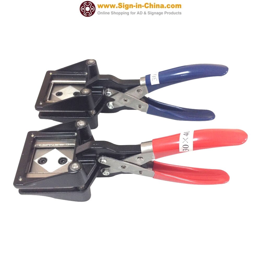 Hand Held Paspoort ID Foto Punch Cutter, Foto Cutter III, Corner cutter, 50x70mm Ronde hoek