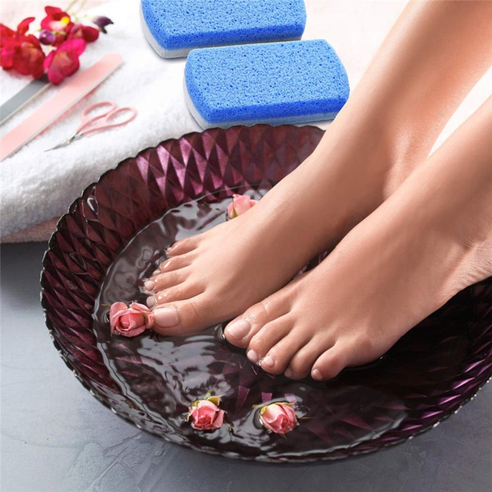 1 Pcs Double Sided Pumice Stone Callus Remover Pedicure Stone Pedicure Tools Foot File Glass Pumice Stone For Feet