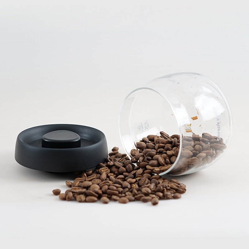 CAFEDEKONA Glass Canister Vacuum glass sealed tank Eco Friendly Borosilicate Glass Storage Jars With Lid Food Kitchen Glass Jar