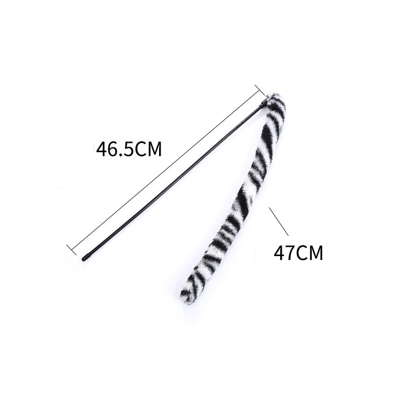 Varita de gato de juguete con plumas para gatos, juguete interactivo para gatos, varita de colores, suministros de Gato, accesorios para gatos: 8