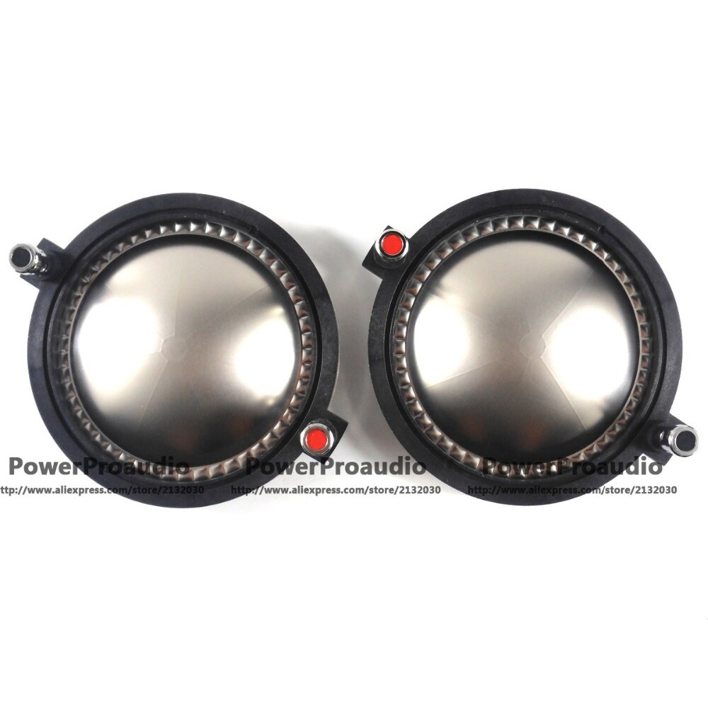 2 PCS Speaker Diaphragm - 8 Ohm - Metal - Replacement Part for B&C DE880TN DE885TN DE90TN DE95TN DE980TN DE985TN
