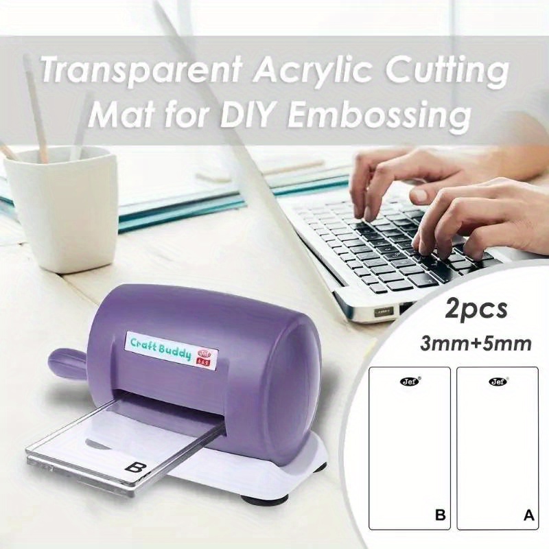 Portable DIY Manual Die-Cut Machine for Plastic Mold Cutting and Embossing, Perfect for Card Making and Scrapbooking