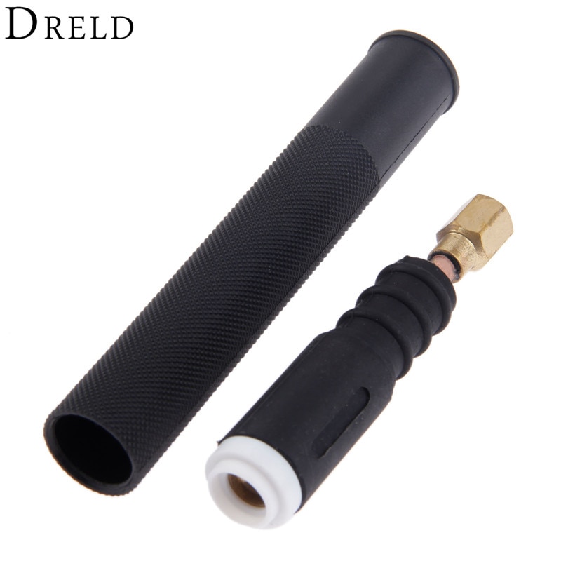 DRELD 1Pc 125Amp Air-cooled TIG Welding Torch Straight Head Body for WP-9P SR-9P Series Welding Machine Working