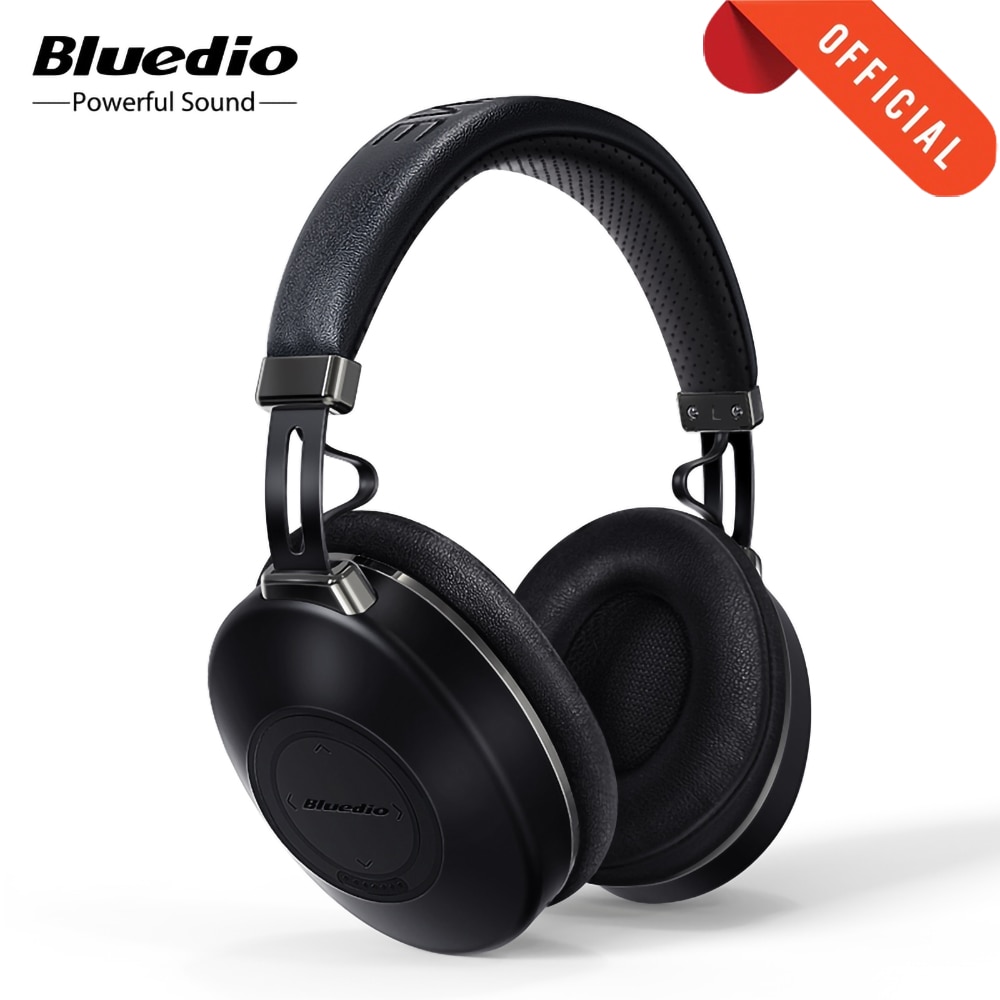 Bluedio H2 Draadloze Hoofdtelefoon Anc Bluetooth 5.0 Headset Hifi Sound Stap Tellen Sd-kaartsleuf Cloud Functie App 57Mm drive