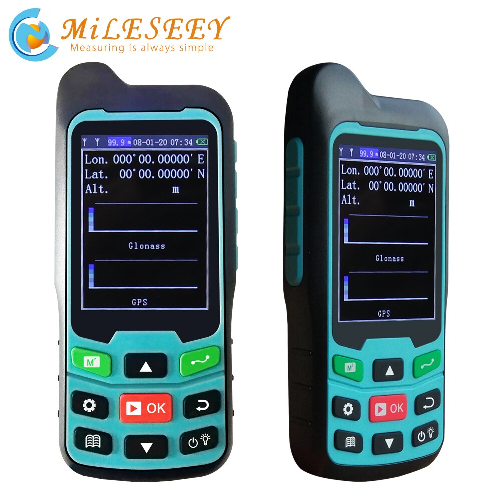 Mileseey GPS/Plough Land Meter MC8042 Handheld GPS Area meter Tester Land Measuring Instrument Plough Navigation Land Area Meter