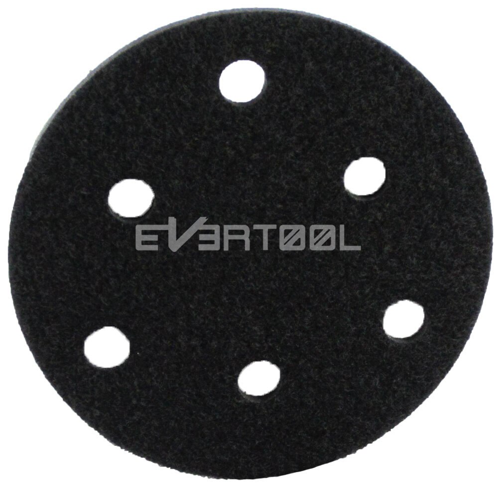 6 Holes 125mm Soft Sponge Interface Pad