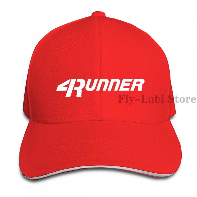 4runner Baseball cap men women Trucker Hats adjustable cap: 1-Red