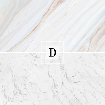 ins Marble Texture Reusable Double-Sided Paper Photos Studio Accessories for Foods Cosmetics Decorations Photography Background: D